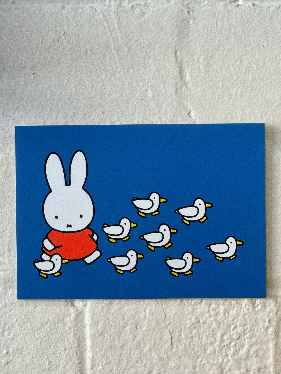 Miffy Postcard - Miffy and Bird