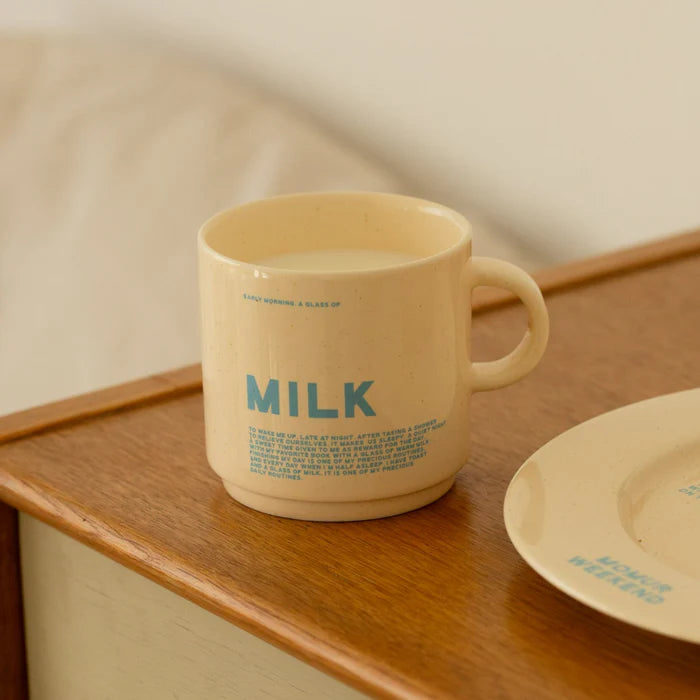 Weekend 8 - Milk Mug Butter