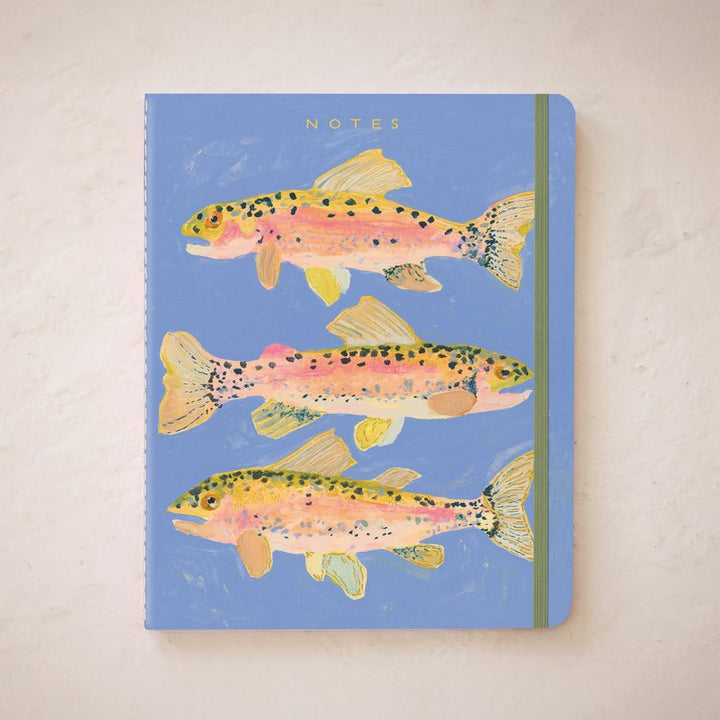 Three Fish | Sewn Trio Notebook Set