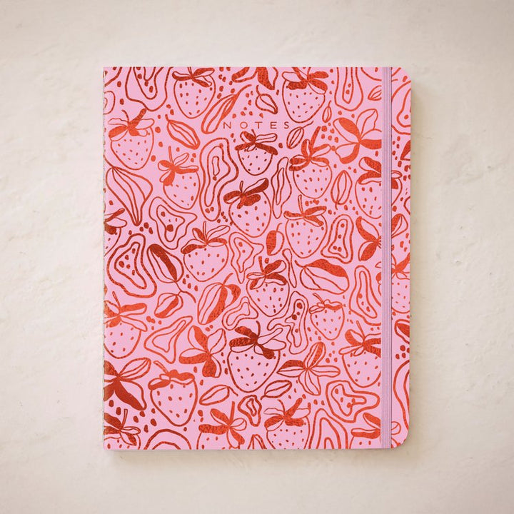 White Vase Floral | Sewn Trio Notebook Set