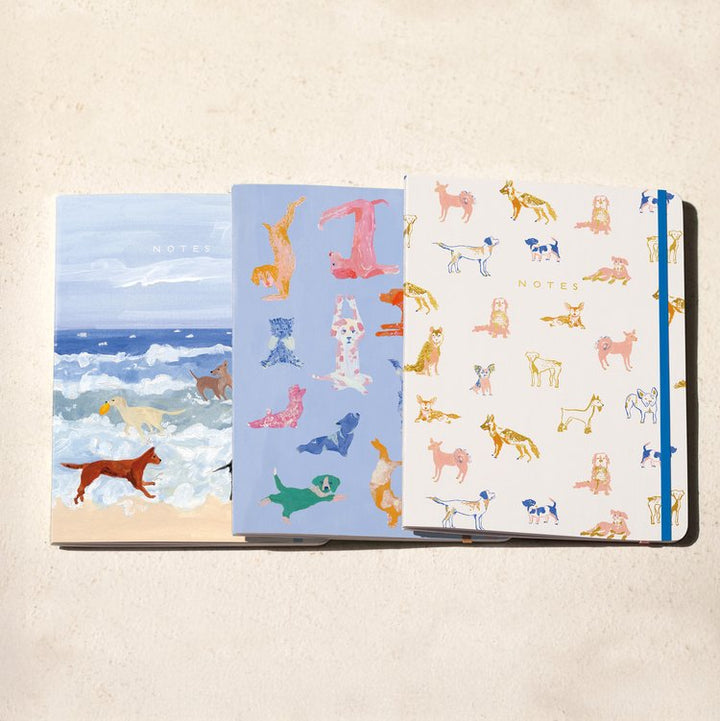 Dogs | Sewn Trio Notebook Set