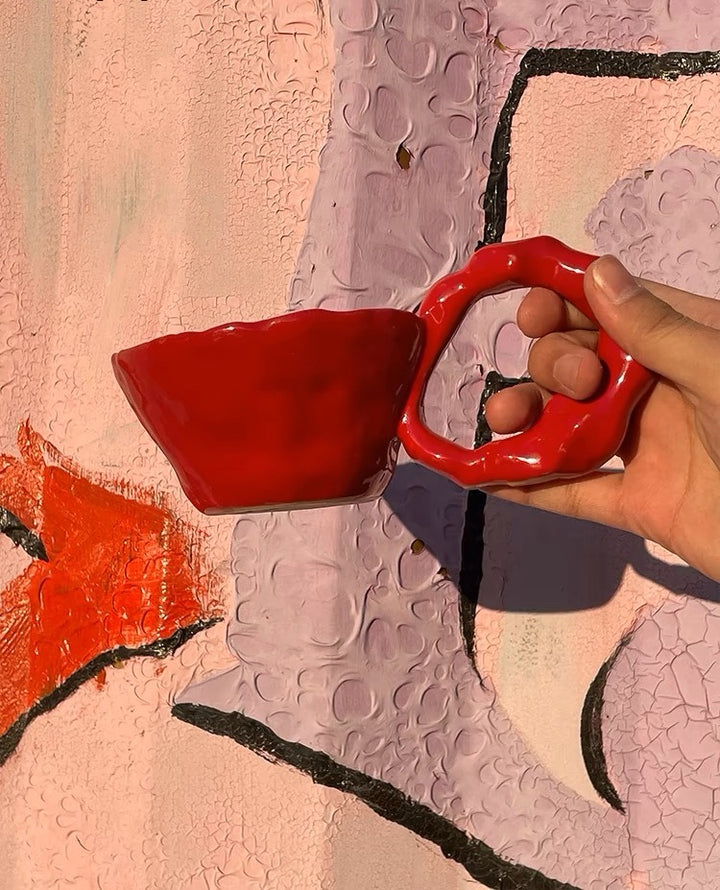 Eeggnet - Red Mug