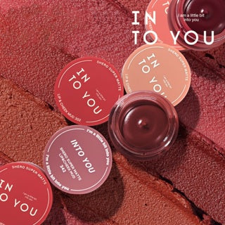 INTO YOU Canned Lip & Cheek Mud With Brush