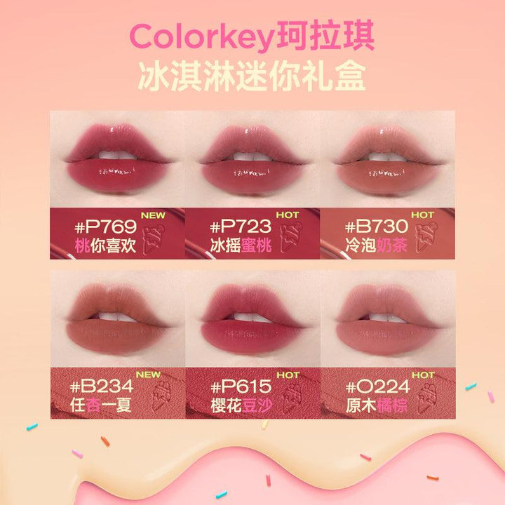 Colorkey Ice Cream 2.0 Lipgloss Mini Set KLQ101