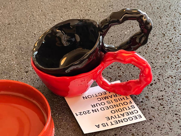 Eeggnet - Black Mug