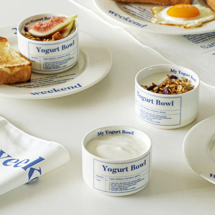 Weekend 2 - Yogurt Bowl